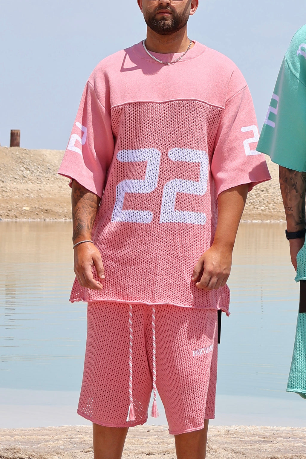 PARTIZANO - PINK KNIT SET