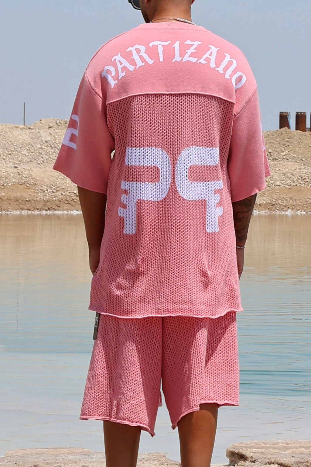 PARTIZANO - PINK KNIT SET