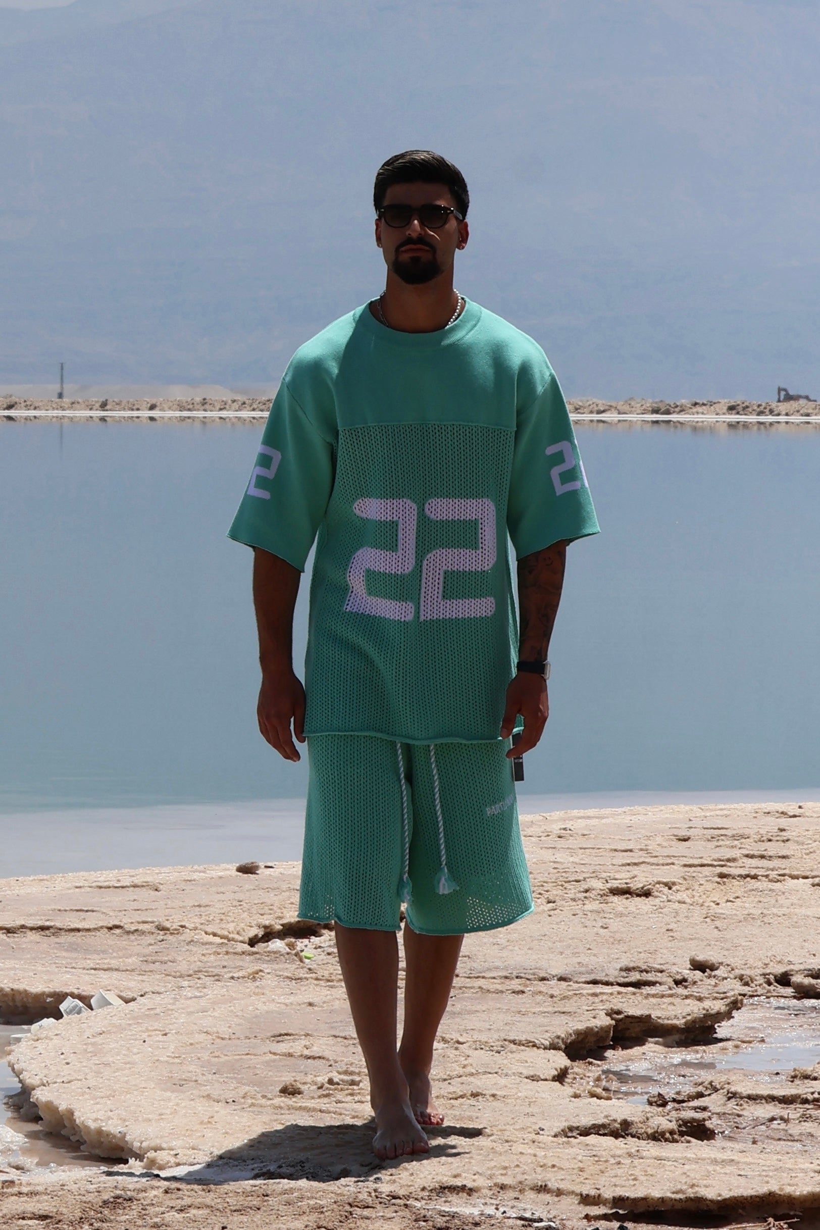 PARTIZANO - MINT KNIT SET