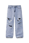 PARTIZANO - Light Blue Distressed