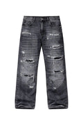 PARTIZANO -  GREY RIPPED