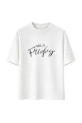 FRIDAY TEE - WHITE