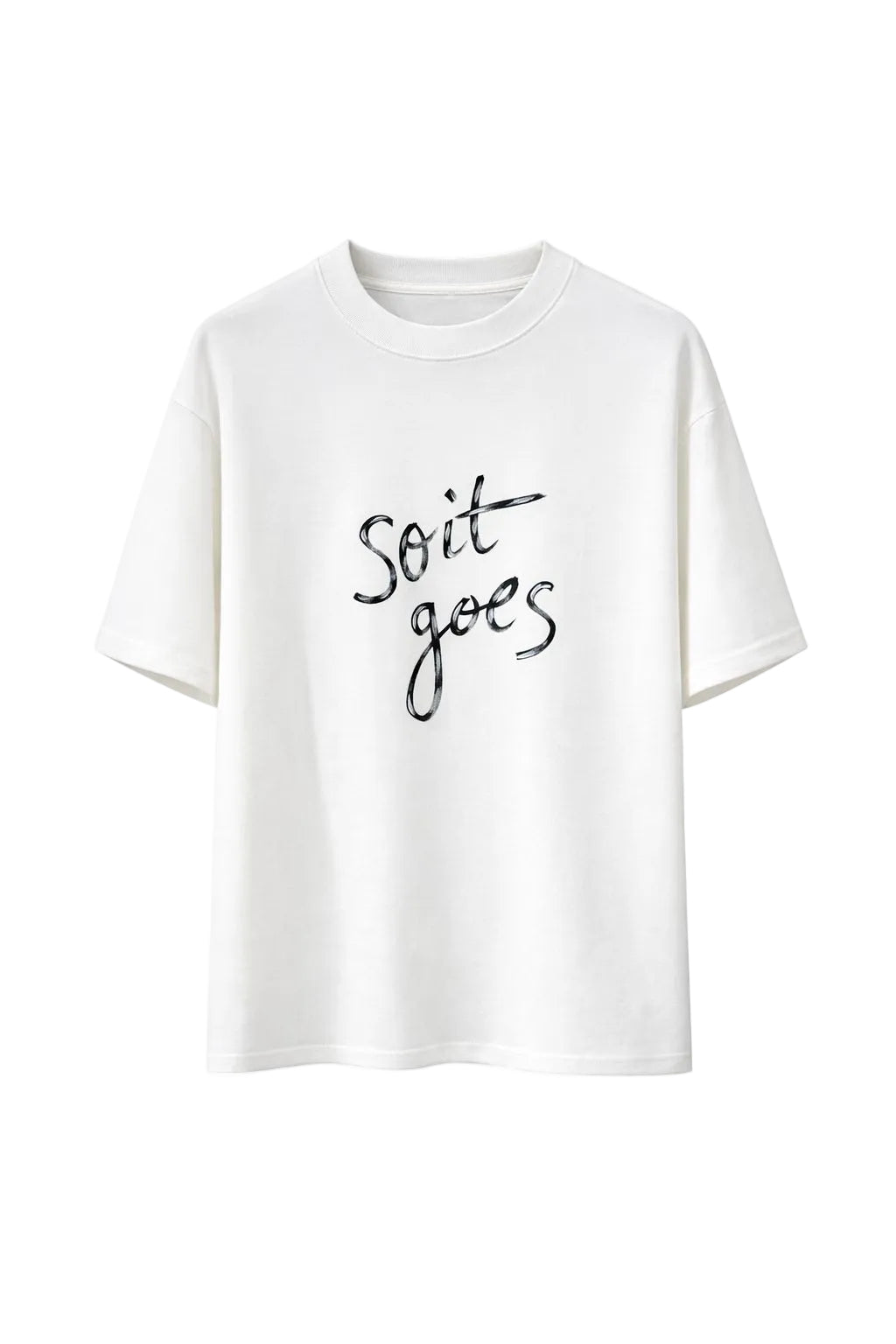 SO IT GOES TEE - WHITE