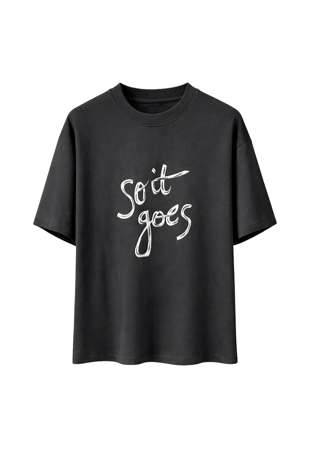 SO IT GOES TEE - BLACK