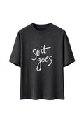 SO IT GOES TEE - BLACK