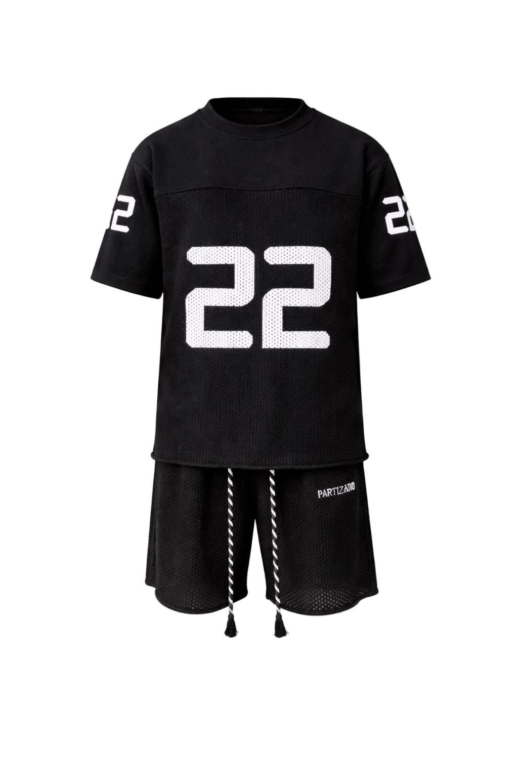 PARTIZANO - BLACK KNIT SET