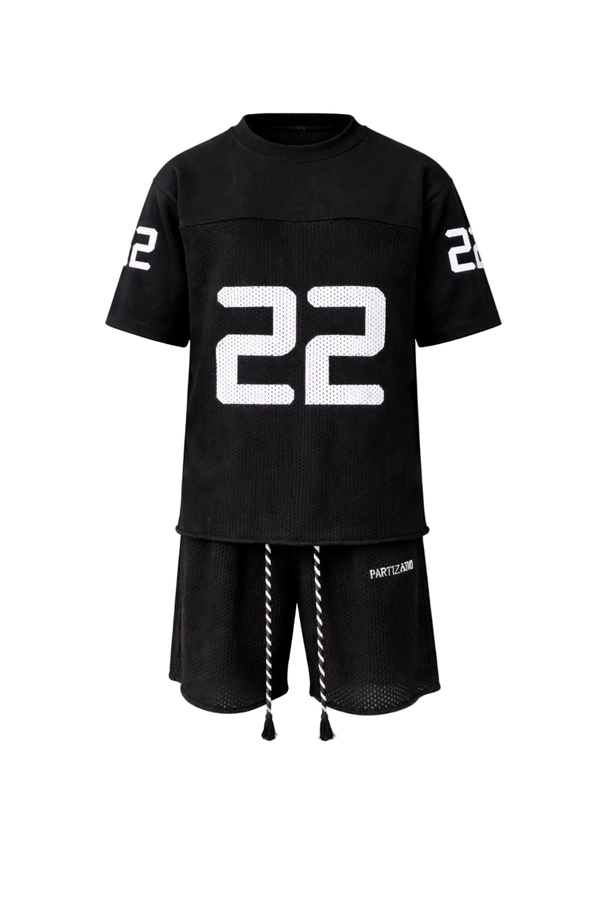 PARTIZANO - BLACK KNIT SET
