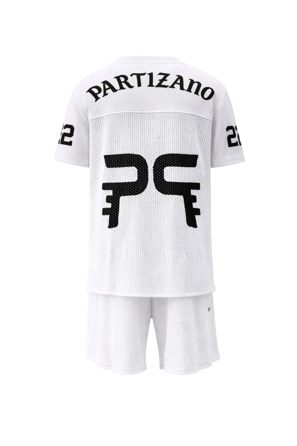 PARTIZANO - WHITE KNIT SET