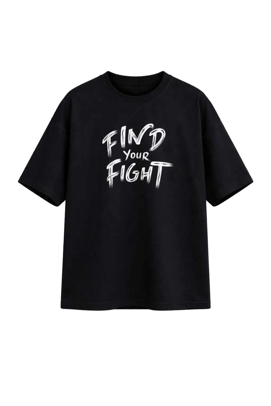 FIGHT TEE - BLACK