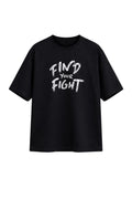 FIGHT TEE - BLACK