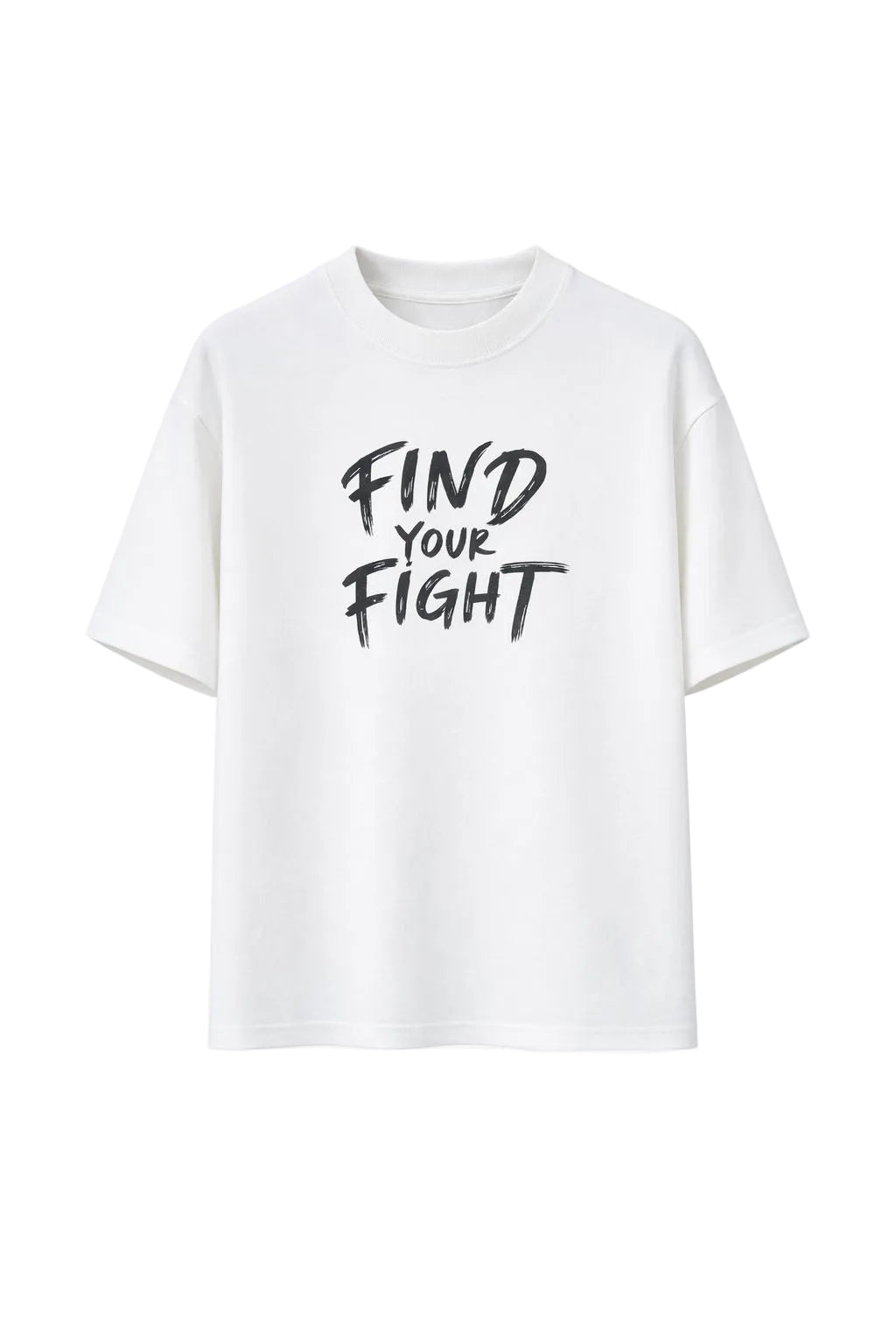 FIGHT TEE - WHITE
